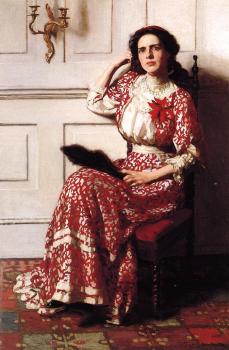 托馬斯 波洛尅 安舒茨 Portrait of Rebecca H Whelan